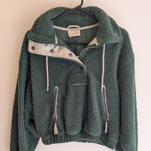 Universal Thread Goods Co. Kangaroo Pouch Sweater – XS Dark Green - Picture 1 of 8